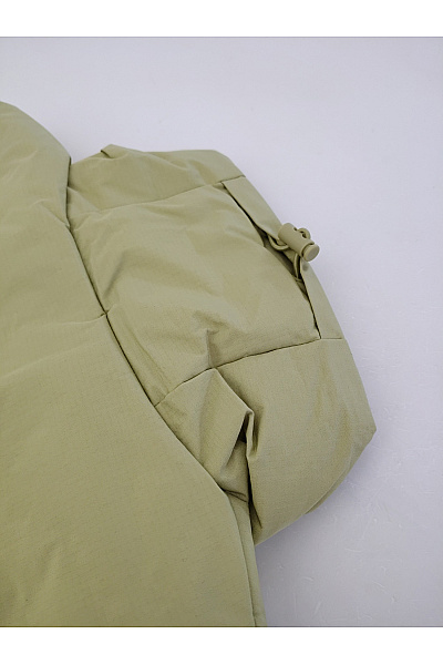 Weekday Dámská khaki prošívaná vesta se zapínáním Velikost S | Weekday | obrázek 3