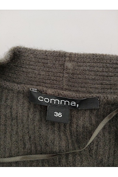 COMMA Dámský khaki pletený kardigan s kapsami Vel. EU 36 | COMMA | obrázek 6