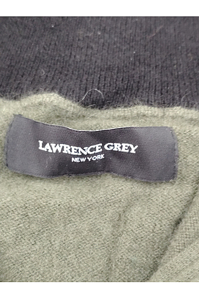 LAWRENCE GREY Pánský kašmírový pulovr khaki se stojáčkem Vel. M | LAWRENCE GREY | obrázek 5