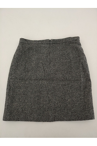 GANT Šedá vlněná pouzdrová mini sukně Velikost DE 40 | GANT | obrázek 3