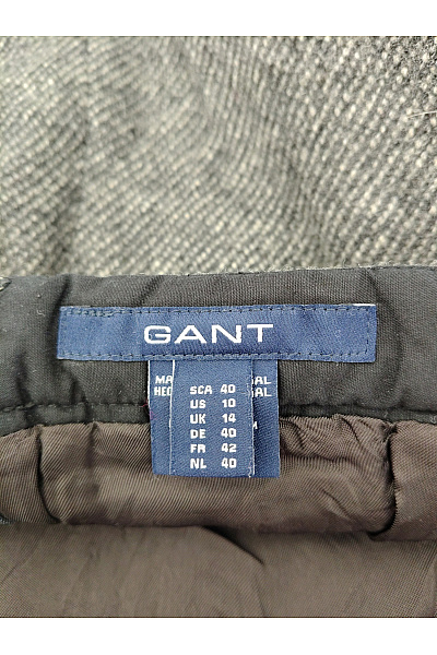 GANT Šedá vlněná pouzdrová mini sukně Velikost DE 40 | GANT | obrázek 5