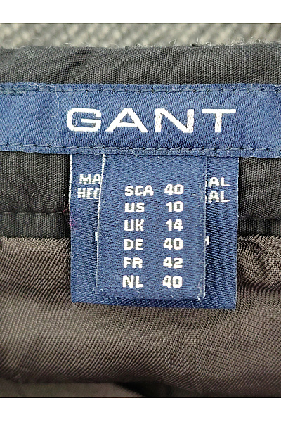 GANT Šedá vlněná pouzdrová mini sukně Velikost DE 40 | GANT | obrázek 6