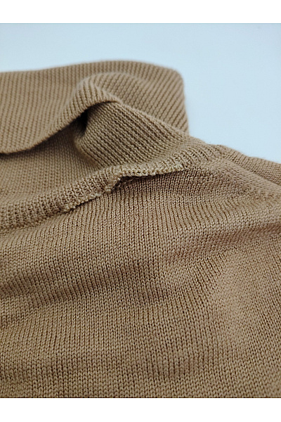 ungaro Pánský hnědý vlněný rolák merino basic Velikost M | ungaro | obrázek 5