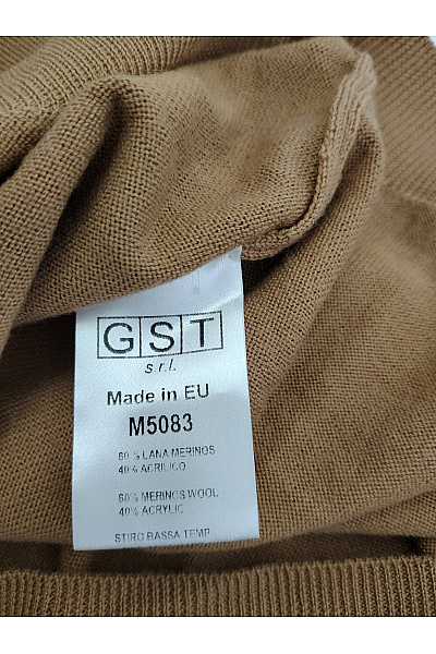 ungaro Pánský hnědý vlněný rolák merino basic Velikost M | ungaro | obrázek 6