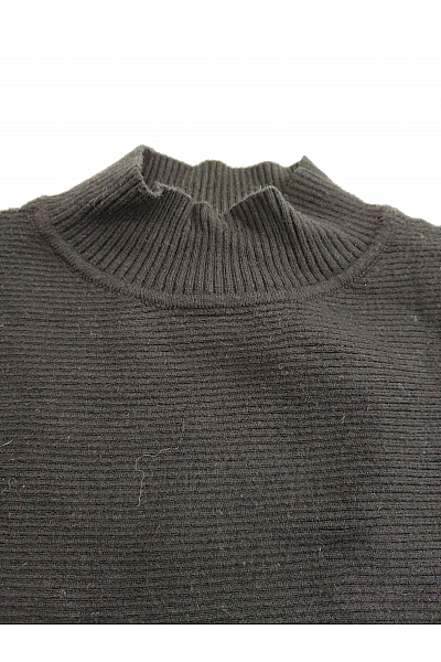 blingberlin Černý dámský pulovr se stojáčkem oversized Vel. M | blingberlin | obrázek 2