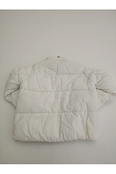 champion Bílá prošívaná puffer bunda oversize Velikost US LARGE | champion | obrázek 11