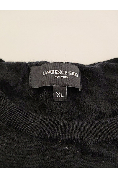 LAWRENCE GREY Dámský černý vlněný pulovr basic Velikost XL | LAWRENCE GREY | obrázek 3