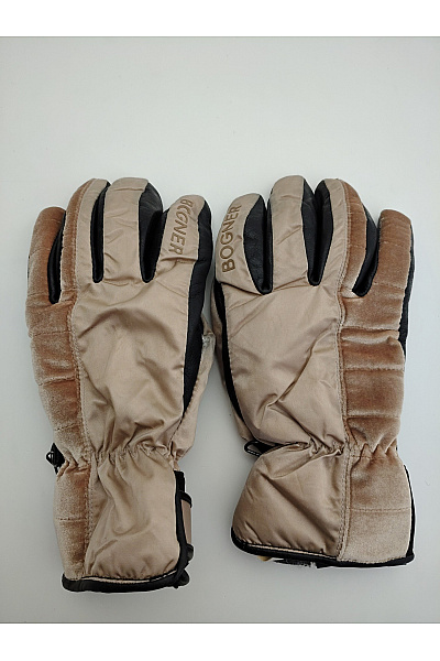 Bogner Béžové Luxusní Outdoorové Rukavice