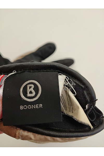 Bogner Béžové luxusní outdoorové rukavice | Bogner | obrázek 6