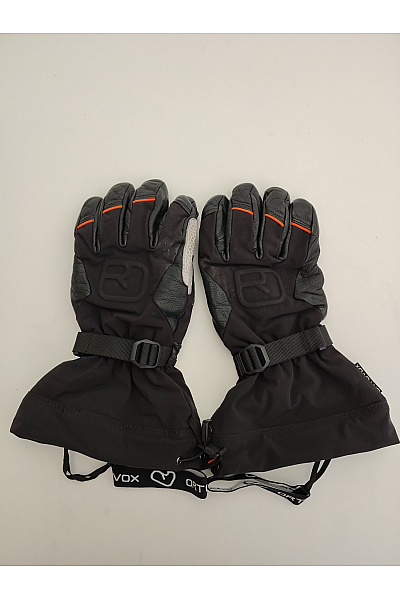 ORTOVOX Černé Outdoorové Rukavice Gorpcore Velikost M