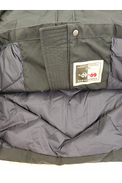 Woolrich Dámská černá zimní parka s kapucí a kožíškem Vel. L | Woolrich | obrázek 4