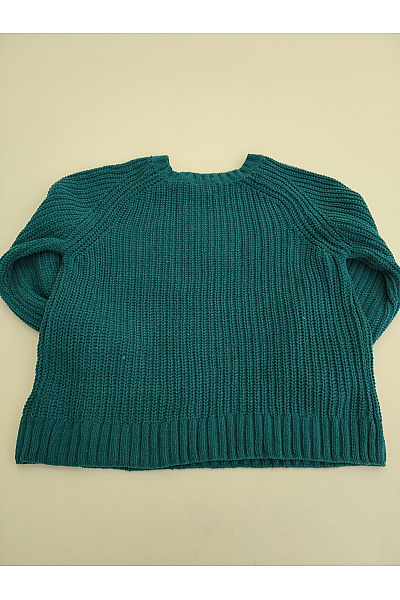 monari Zelený dámský pletený pulovr oversized Velikost DE 42 | monari | obrázek 4