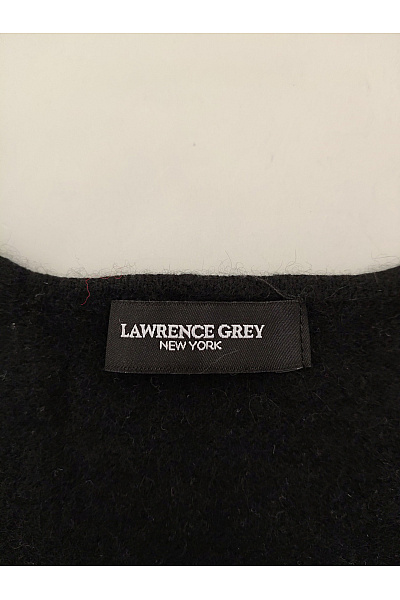 LAWRENCE GREY Dívčí černý kašmírový svetr s výstřihem do V | LAWRENCE GREY | obrázek 6
