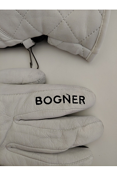 Bogner Bílé prošívané outdoorové rukavice | Bogner | obrázek 4