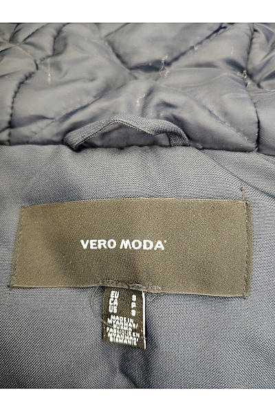 VERO MODA Černá zimní dlouhá parka s kapucí a kožíškem Vel. S | VERO MODA | obrázek 9