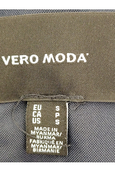 VERO MODA Černá zimní dlouhá parka s kapucí a kožíškem Vel. S | VERO MODA | obrázek 10