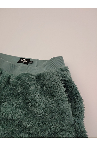 UGG Khaki tepláky s kapsami na stehnech a gumou nohavicích Velikost S | UGG | obrázek 3