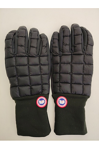 canada goose Černé outdoorové prošívané rukavice Velikost XL | canada goose | obrázek 2