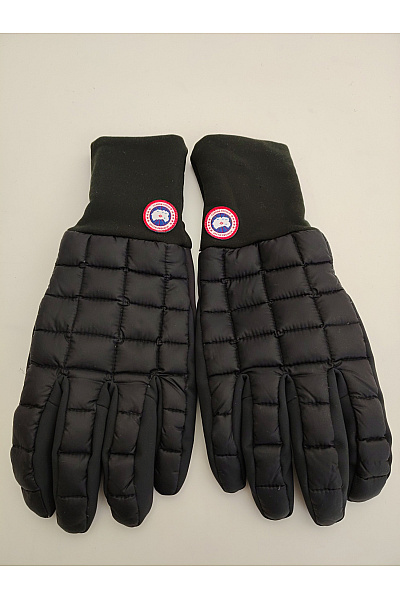 canada goose Černé outdoorové prošívané rukavice Velikost XL | canada goose | obrázek 3