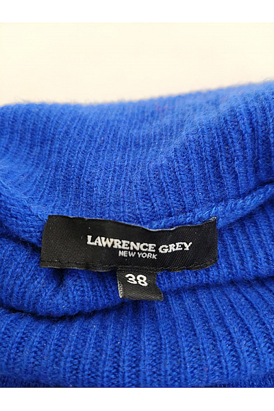 LAWRENCE GREY Dámský modrý kašmírový rolák oversized Vel. EU 38 | LAWRENCE GREY | obrázek 6