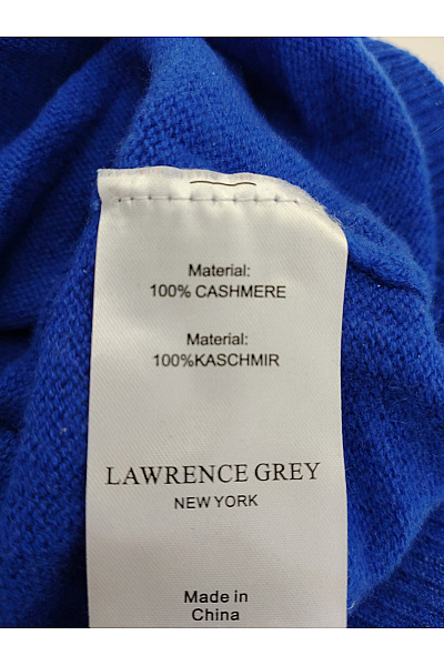 LAWRENCE GREY Dámský modrý kašmírový rolák oversized Vel. EU 38 | LAWRENCE GREY | obrázek 7