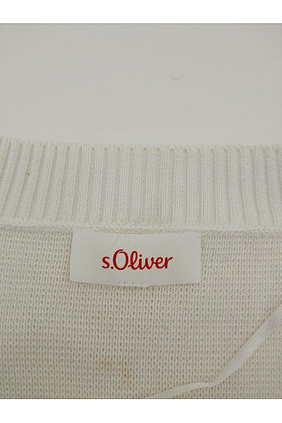 S.OLIVER Dámský pruhovaný bavlněný kardigan do véčka Vel. XL | s.OLIVER | obrázek 6