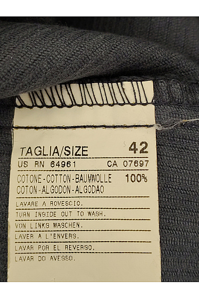 SISLEY Černá bavlněná mini sukně s rozparkem Velikost IT 42 | SISLEY | obrázek 8