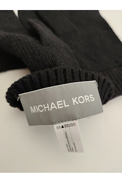 MICHAEL KORS Černé pletené rukavice smart casual | MICHAEL KORS | obrázek 5