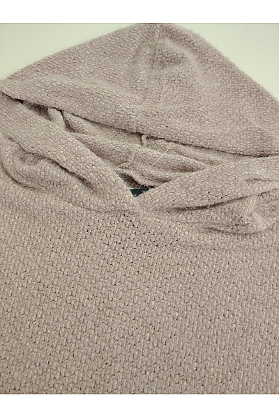 Hollister Dámský krátký crop pulovr s kapucí růžový Vel. M | Hollister | obrázek 3