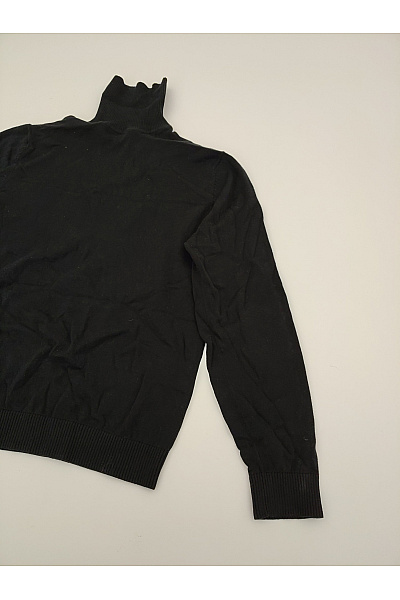 SELECTED Pánský černý bavlněný rolák basic Velikost L/G | SELECTED | obrázek 2