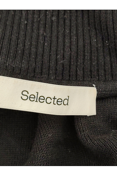 SELECTED Pánský černý bavlněný rolák basic Velikost L/G | SELECTED | obrázek 5