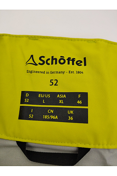 SCHOFFEL Pánské lyžařské kalhoty zelené s kapsami Vel. DE 52 | SCHOFFEL | obrázek 7