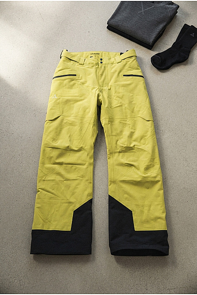 SCHOFFEL Pánské Lyžařské Kalhoty Zelené S Kapsami Vel. DE 52