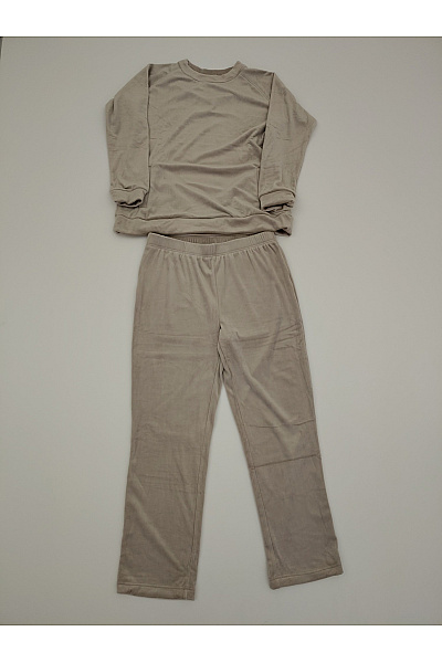 HELENA VERA Dámský Komplet Volný Oversized Khaki Vel. IT 42