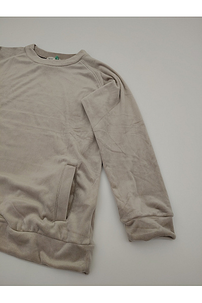 HELENA VERA Dámský komplet volný oversized khaki Vel. IT 42 | HELENA VERA | obrázek 7