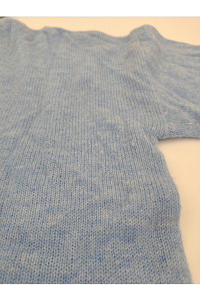 LAWRENCE GREY Dámský modrý kašmírový rolák oversized Vel. EU 44 | LAWRENCE GREY | obrázek 3