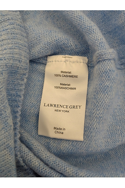 LAWRENCE GREY Dámský modrý kašmírový rolák oversized Vel. EU 44 | LAWRENCE GREY | obrázek 5