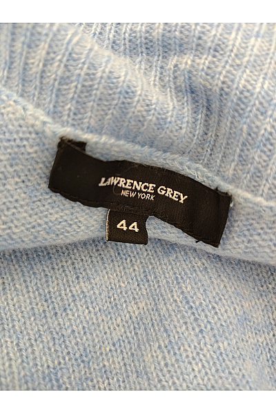 LAWRENCE GREY Dámský modrý kašmírový rolák oversized Vel. EU 44 | LAWRENCE GREY | obrázek 6