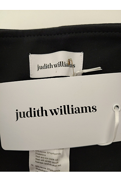 Judith Williams Černé elegantní společenské kalhoty s vysokým pasem Velikost DE 40 | Judith Williams | obrázek 3
