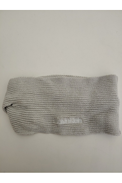 Calvin Klein Šedá Pletená čelenka Měkká