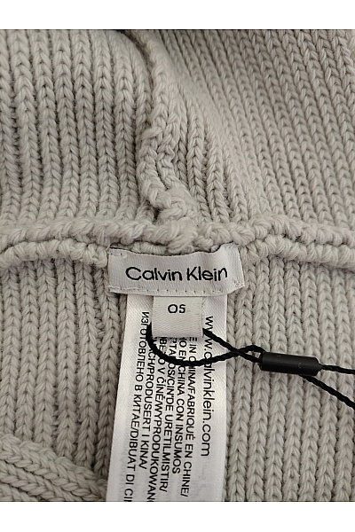 Calvin Klein Šedá pletená čelenka měkká | Calvin Klein | obrázek 4
