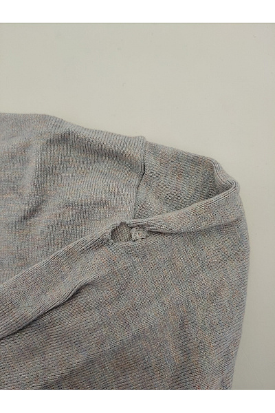Scotch & Soda Pánský šedý basic pulovr s dlouhým rukávem Velikost L | Scotch & Soda | obrázek 5