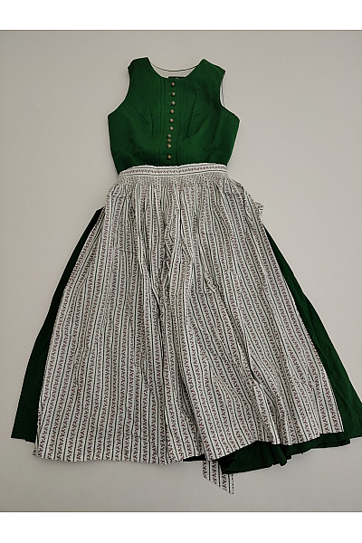 Hammerschmid Zelené midi dirndl šaty s propínáním Vel. DE 34 | Hammerschmid | obrázek 2