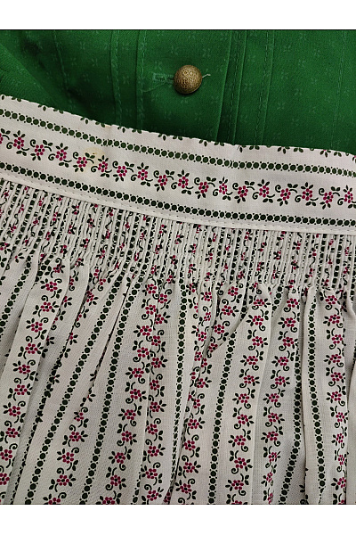 Hammerschmid Zelené midi dirndl šaty s propínáním Vel. DE 34 | Hammerschmid | obrázek 6