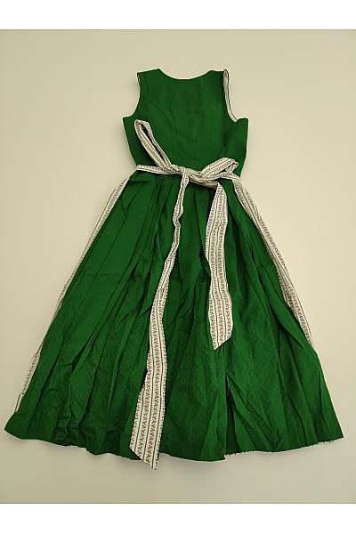 Hammerschmid Zelené midi dirndl šaty s propínáním Vel. DE 34 | Hammerschmid | obrázek 7