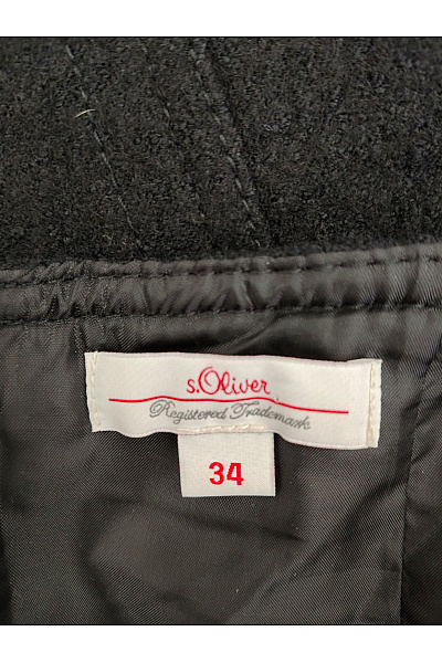 S.OLIVER Černá mini sukně s kapsami Vel. EU 34 | s.OLIVER | obrázek 6