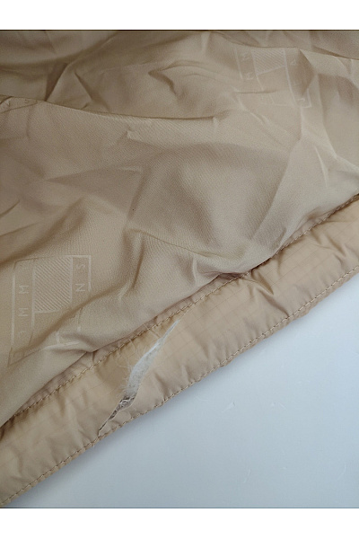 TOMMY HILFIGER Béžová prošívaná puffer bunda s kapucí oversize Vel. 6XL | TOMMY HILFIGER | obrázek 10