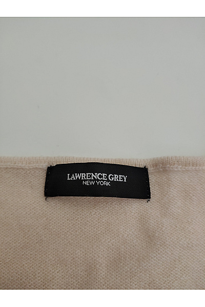 LAWRENCE GREY Béžový dámský pulovr s výstřihem do V basic Vel. L | LAWRENCE GREY | obrázek 6