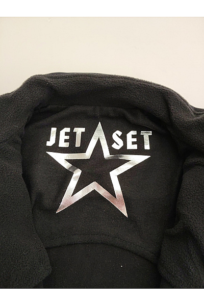Jetset Černý dámský overal bez rukávů se zipem Velikost 1 | Jetset | obrázek 5