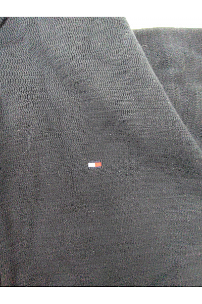 TOMMY HILFIGER Černý bavlněný pletený kardigan na zip se stojáčkem Vel. XL | TOMMY HILFIGER | obrázek 3